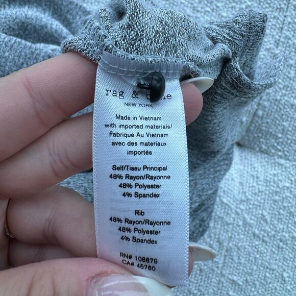 Rag & Bone Bowery Heathered Turtleneck Sweater Size Small NWT - Picture 10 of 10